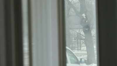 CHERNOV [voice-over]:
So we run to the seventh floor, - 20 Days in Mariupol
