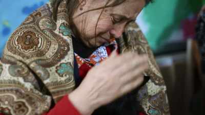 CHERNOV [voice-over]:
This woman, - 20 Days in Mariupol