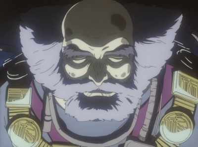 Chessmaster Hex.
Estimated to be 98 years old. - Cowboy Bebop