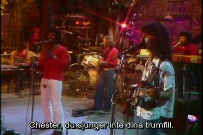 Chester, you're not singing your drum fills. - Eat That Question