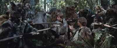 Chewie, give them your crossbow. - Star Wars: Episode VI   Return of the Jedi