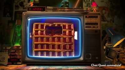 Chex Quest, a game
that came in a cereal box. - FPS: First Person Shooter