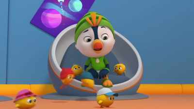 [chicks cheeping
and chirping] - Top Wing