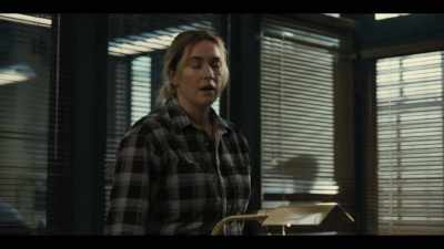 -(CHIEF CARTER CLEARS THROAT)
-DAWN: Every moment without her - Mare of Easttown