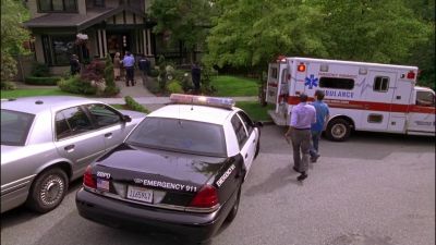 Chief Vick better not
catch us here, Shawn. - Psych