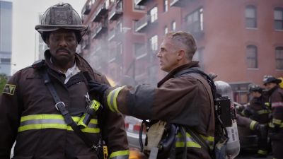 Chief. Your neck. - Chicago Fire