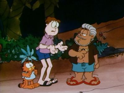 Chief you're not gonna let - Garfield in Paradise