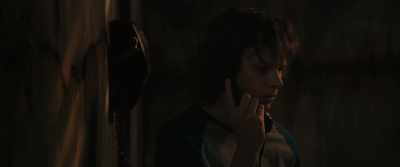-[child, on phone] Finney.
-[gasps] - The Black Phone