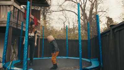 Child: We're gonna
go and jump. Woo! - Phoenix Rising