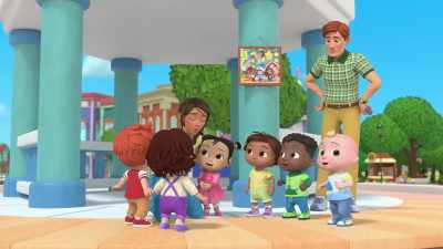 -[children] Aw!
-[chuckles] - CoComelon Lane