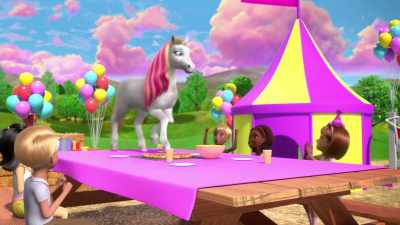 [children giggling] - Barbie: A Touch of Magic