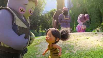 [children laughing] - ONI: Thunder God's Tale