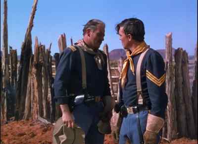 -Children see it?
-No, sir. - She Wore a Yellow Ribbon