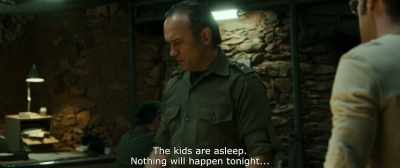 Children sleep.
Nothing will happen tonight - 15 Minutes of War