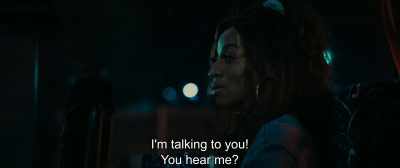 Chill.
Just wanna talk to you. - Titane