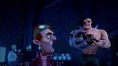Chill out, bro. Let's see. - Monster Island
