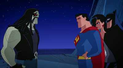 Chill, superdudes and
princess sparklerope. - Justice League Action