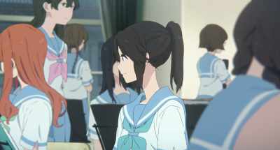 Chill. You're plenty cute as you are. - Liz and the Blue Bird