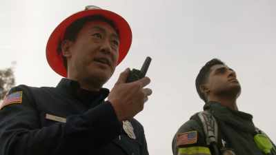 CHIMNEY (over radio):
Please be advised, - 9-1-1