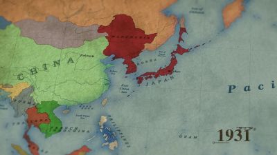 CHINA, MANCHURIA 1931 - Greatest Events of World War II in Colour