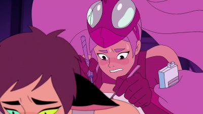 Chip appears to be fused
with the subject's nervous system, - She-Ra and the Princesses of Power