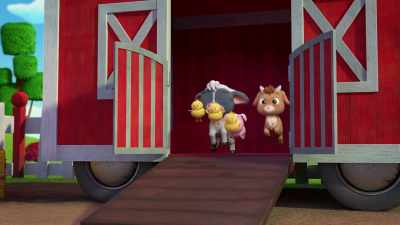 [Chirping, oinking, mooing] - Abby Hatcher