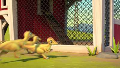 [chirping] - Dino Ranch