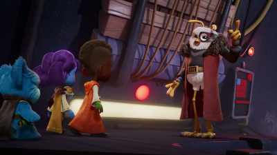 -[chittering continues]
-[exclaims] - Star Wars: Young Jedi Adventures