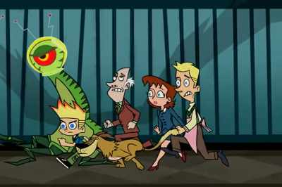 (CHITTERING) - Johnny Test