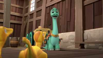 (chittering) - Dino Ranch