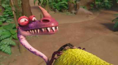 - [chitters]
- [snarls] - The Ice Age Adventures of Buck Wild