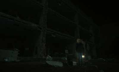 CHLOE: I saw them
rip the wall off - Landscape with Invisible Hand