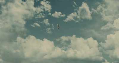 [choir]  ♪ When a cowboy trades his spurs
For wings ♪ - The Ballad of Buster Scruggs