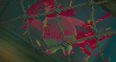 [chomping loudly] - Plankton: The Movie