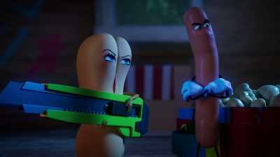 Choose.
Either let me kill this motherfucker, - Sausage Party: Foodtopia