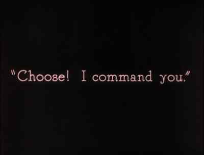 Choose! I command you. - The Thief of Bagdad