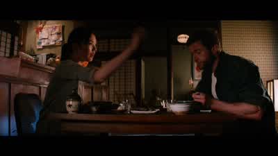 Chopsticks upright are a bad omen. - The Wolverine