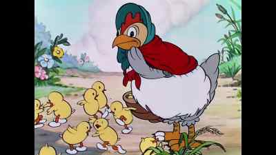 CHORUS: (SINGING)
Who'll help her plant her corn? - The Wise Little Hen