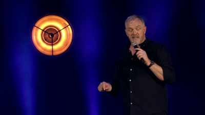 Chris came in,
and he spoke to the children - Greg Davies: You Magnificent Beast