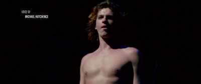Chris came into a show in Tokyo, - Mystify: Michael Hutchence