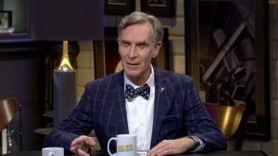 -[Chris] Good time for you.
-You're always walking around-- - Bill Nye Saves the World