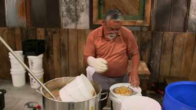[chris] I got malted corn,
malted triticale, - Moonshiners: Master Distiller