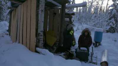 CHRIS: I'm guessing,
I haven't measured yet, - Life Below Zero: Next Generation