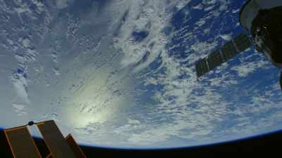 CHRIS: It is definitely
the blue planet. - One Strange Rock