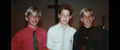Chris and Jeff were about
8 or 9 years old - American Pain