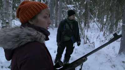 CHRIS: Making it really tough
with the fresh snow and the - Life Below Zero: Next Generation