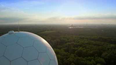 CHRIS MCLARREN:
As we look out from the hill, - Europe From Above