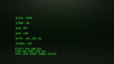 [Chris] The commands
are all issued on board - It’s Quieter in the Twilight