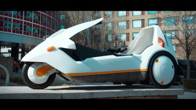 CHRIS: The Sinclair C5 was,
on paper, - Top Gear