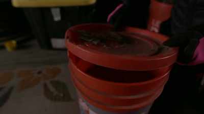 CHRIS: We're having
problems with the mice
getting into our food. - Life Below Zero: Next Generation